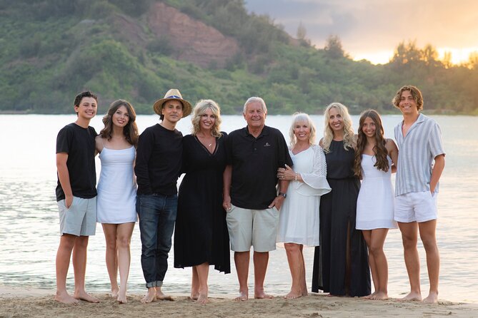 Family Photoshoot On Kauai - Tips to get natural smiles in a short 30 minutes