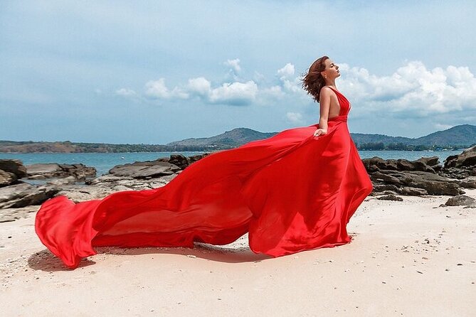 Flying Dress Photoshoot in Kauai - The flying dress rental: what you’re paying for (and why it matters)
