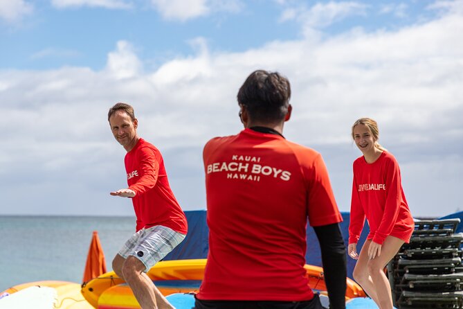 Group Surf Lesson at Kalapaki Beach - The 1.5-Hour Lesson Flow: From Safety Talk to First Stands