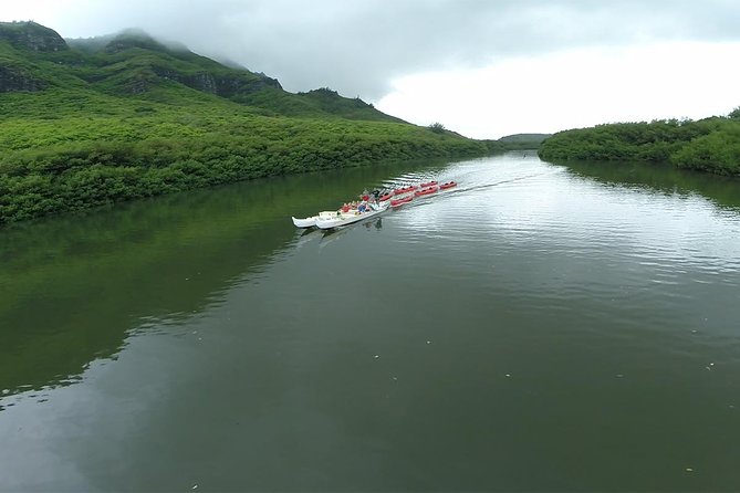 Huleia River Hidden Valley Falls Kayak & Hike - First stop: Hule’ia National Wildlife Refuge on the water