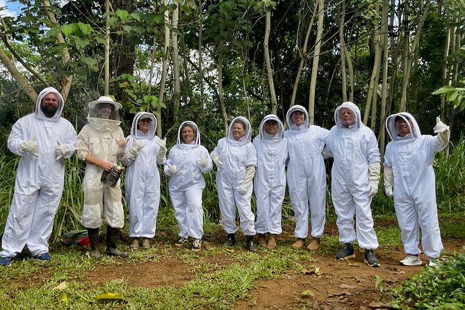 Inside the Hive: Kauai Honey and Bee Tour - Holding a Frame in the Hive: Hands-On Learning Without the Fear Factor