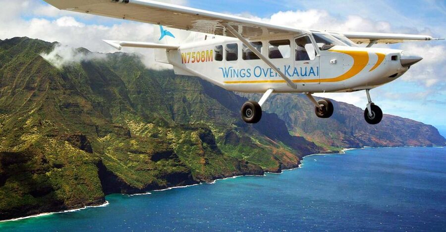 Kauai: Air Tour of Na Pali Coast, Entire Island of Kauai - Pilot narration, intercom Q&A, and the Dr. Bruce Coulombe angle