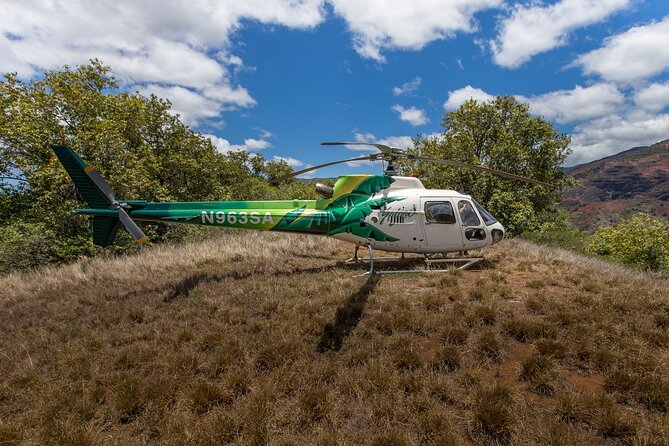 Kauai' Exclusive Helicopter Tour: Land & Explore Olokele Canyon - Mt. Waialeale: The Wettest Place on Earth, Up Close