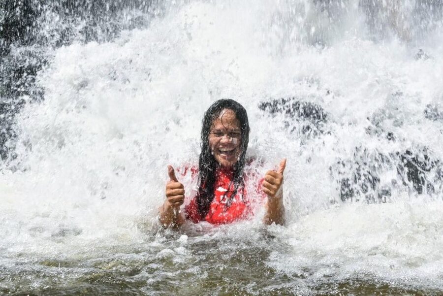 Kauai: Guided Hike and Waterfall Swim - The Bamboo Falls Stop: 30 Feet of Photo Time