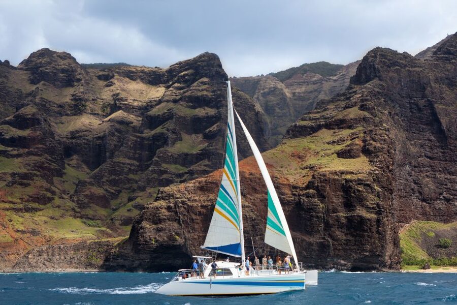 Kauai: Napali Coast Sail & Snorkel Tour from Port Allen - The Catamaran, Trade Winds, and Captain Kelly’s Safety-First Approach